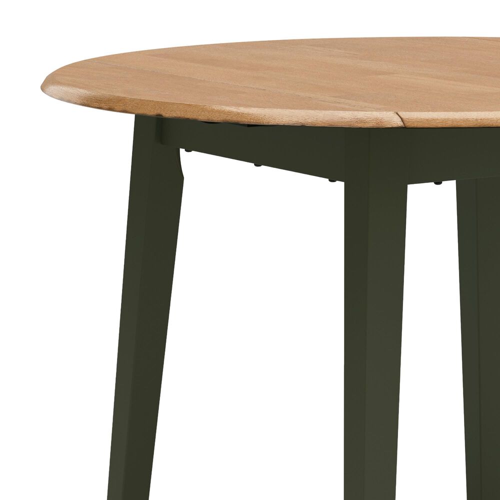 Ashley Gesthaven 5-Piece Dining Set in Natural and Green, , large