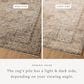 Loloi Priscilla Beige and Earth 9"3" x 13" Area Rug, , large