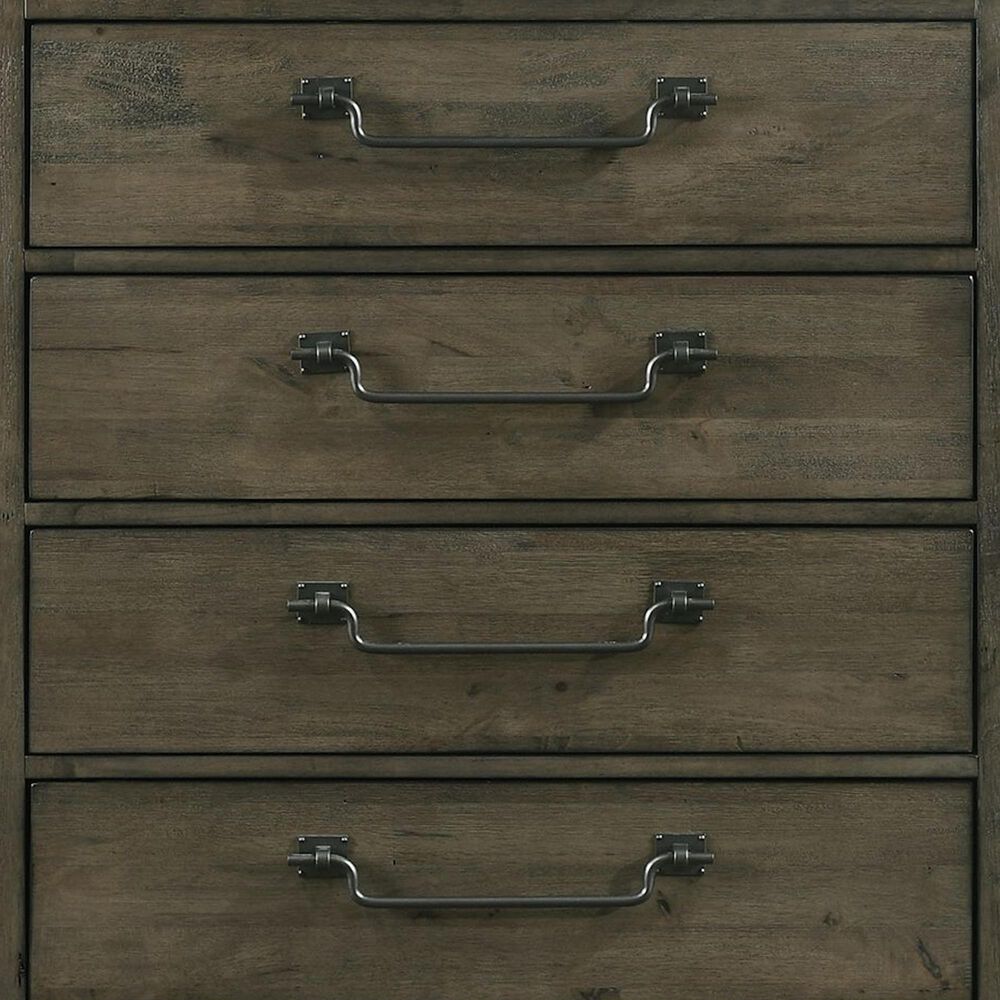 Mayberry Hill Maverick 5-Drawer Chest in Grey, , large