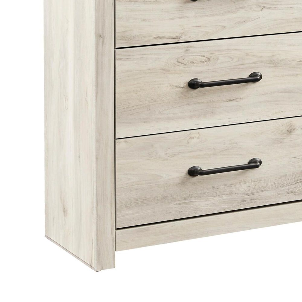 Ashley Cambeck 4 Piece Full Single Storage Bed Set in Whitewash, , large