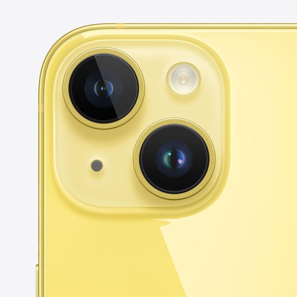 Apple iPhone 14 128GB Yellow &#40;eSIM&#41;, , large