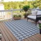 Dalyn Rug Company Marlo 9" x 12" Navy Indoor/Outdoor Area Rug, , large