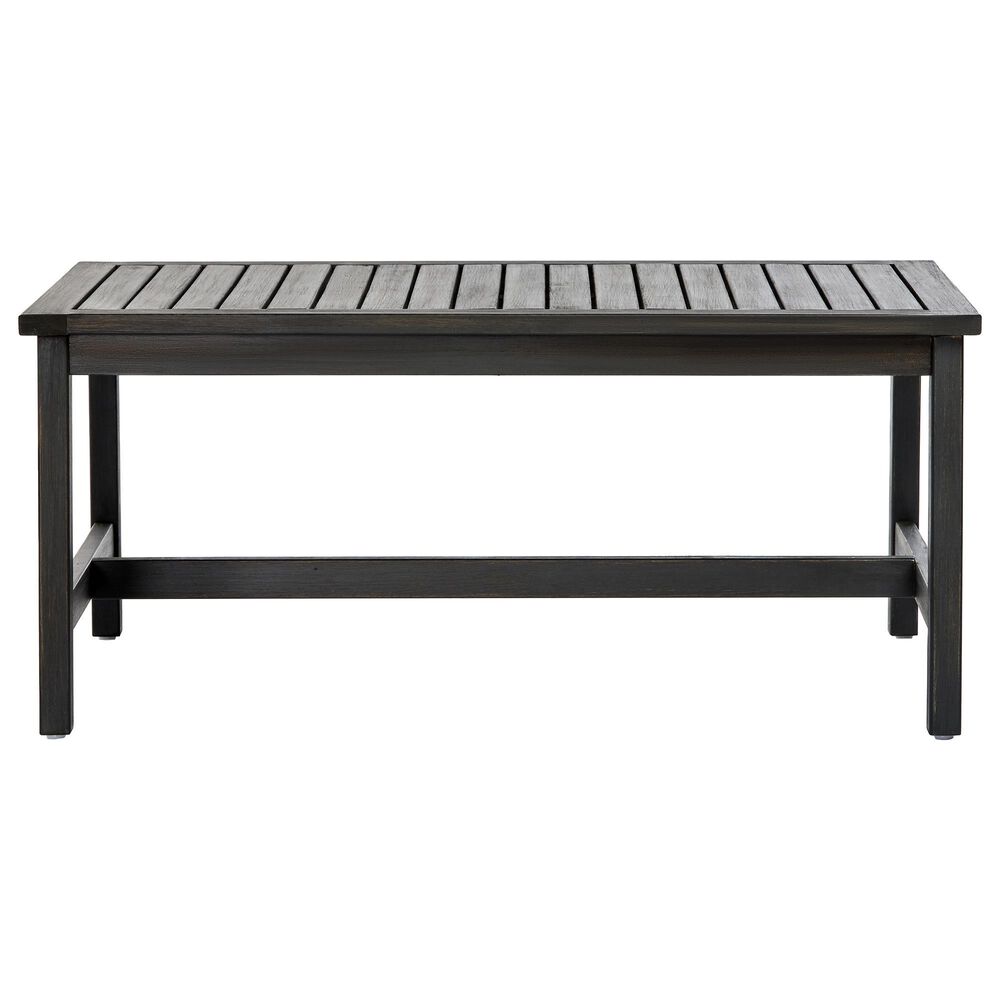 HOMLUX 2-Piece Outdoor Conversation Set with Cushions in White and Black, , large