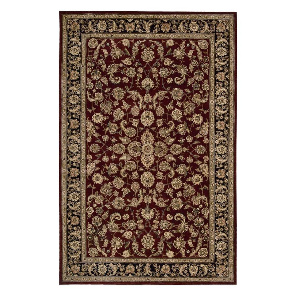 Nourison Nourison 2000 2002 2"6" x 4"3" Burgundy Scatter Rug, , large