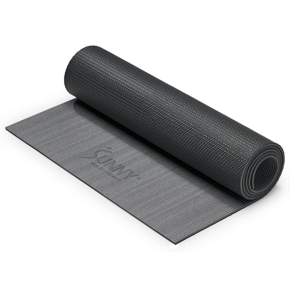Sunny Health & Fitness Anti-Slip Dual Color Exercise Yoga Mat in Grey, , large
