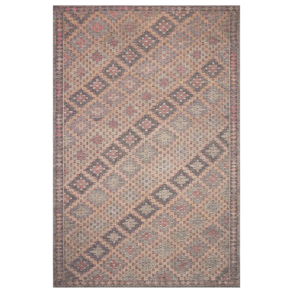ED Ellen DeGeneres Crafted by Loloi Alameda ALA-08 2"6" x 12" Beige and Charcoal Runner, , large