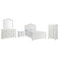Mayberry Hill 5 Piece Full Bed Set in White, , large