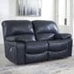 Ashley Leesworth Power Reclining Loveseat in Ocean, , large