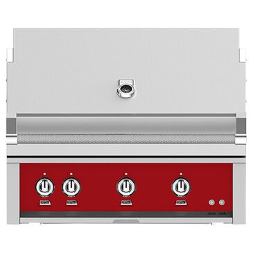 Hestan 36" Outdoor Built-In Grill in Matador Red, , large