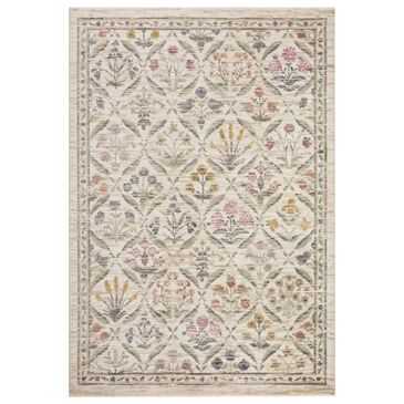Rifle Paper Co. x Loloi Provence 3"7" x 5"7" Estee Ivory Area Rug, , large