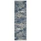 Safavieh Evoke EVK272A-27 2"2" x 7" Navy/Ivory Runner, , large