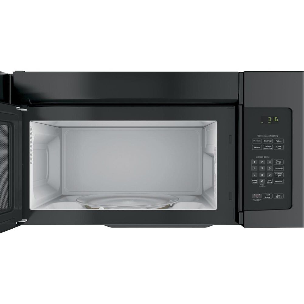 GE Appliances 1.6 Cu. Ft. Over The Range Microwave Oven in Black, , large