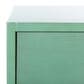 Safavieh Yudi 1 Drawer Nightstand in Turquoise, , large