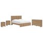 Ashley Gramburg King Platform Bed with Dresser and Two Nightstands in Brown, , large