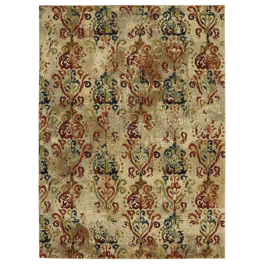 Karastan Elements Wile 91102-70038 9"6" x 12"11" Multicolor Area Rug, , large