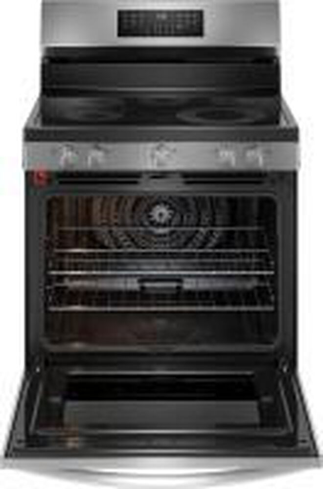 Frigidaire Gallery 30&quot; Rear Control Electric Range with Total Convection in Stainless Steel, , large