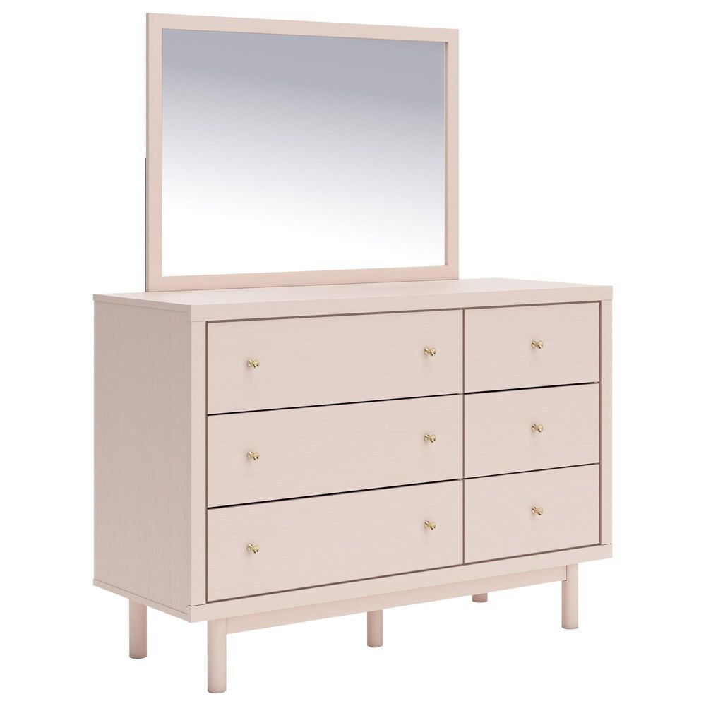 Ashley Ashley Wistenpine 4-Piece Bedroom Set in Pink, , large