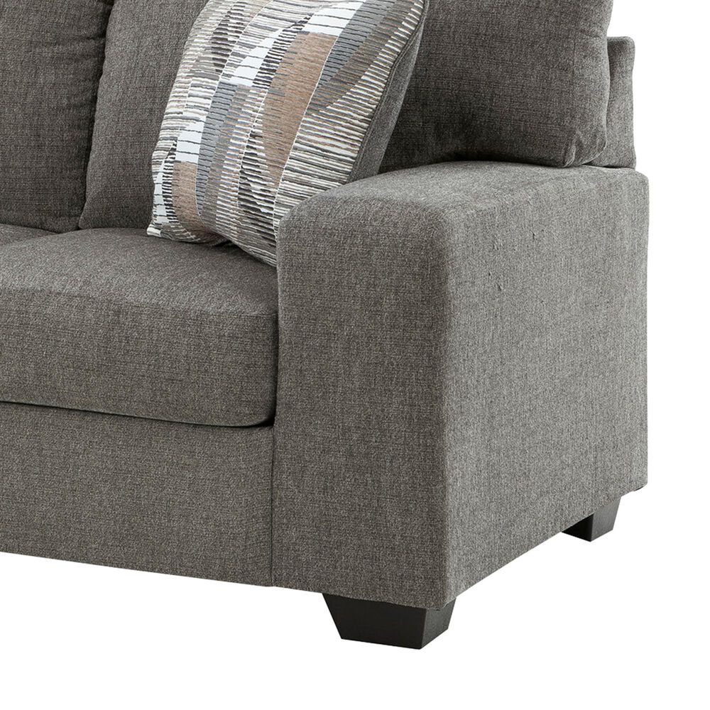 Ashley Clarington 3-Piece Sleeper Left Facing Sectional with Chaise in Greystone, , large