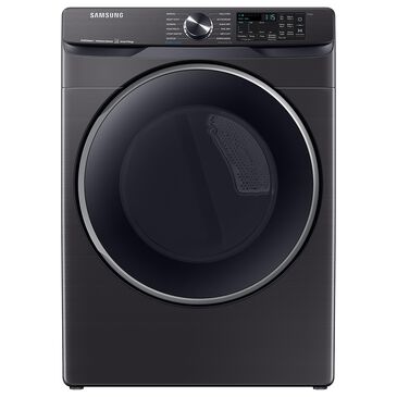 Samsung 7.5 Cu. Ft. Smart Electric Dryer with Steam Sanitize+ in Brushed Black, , large