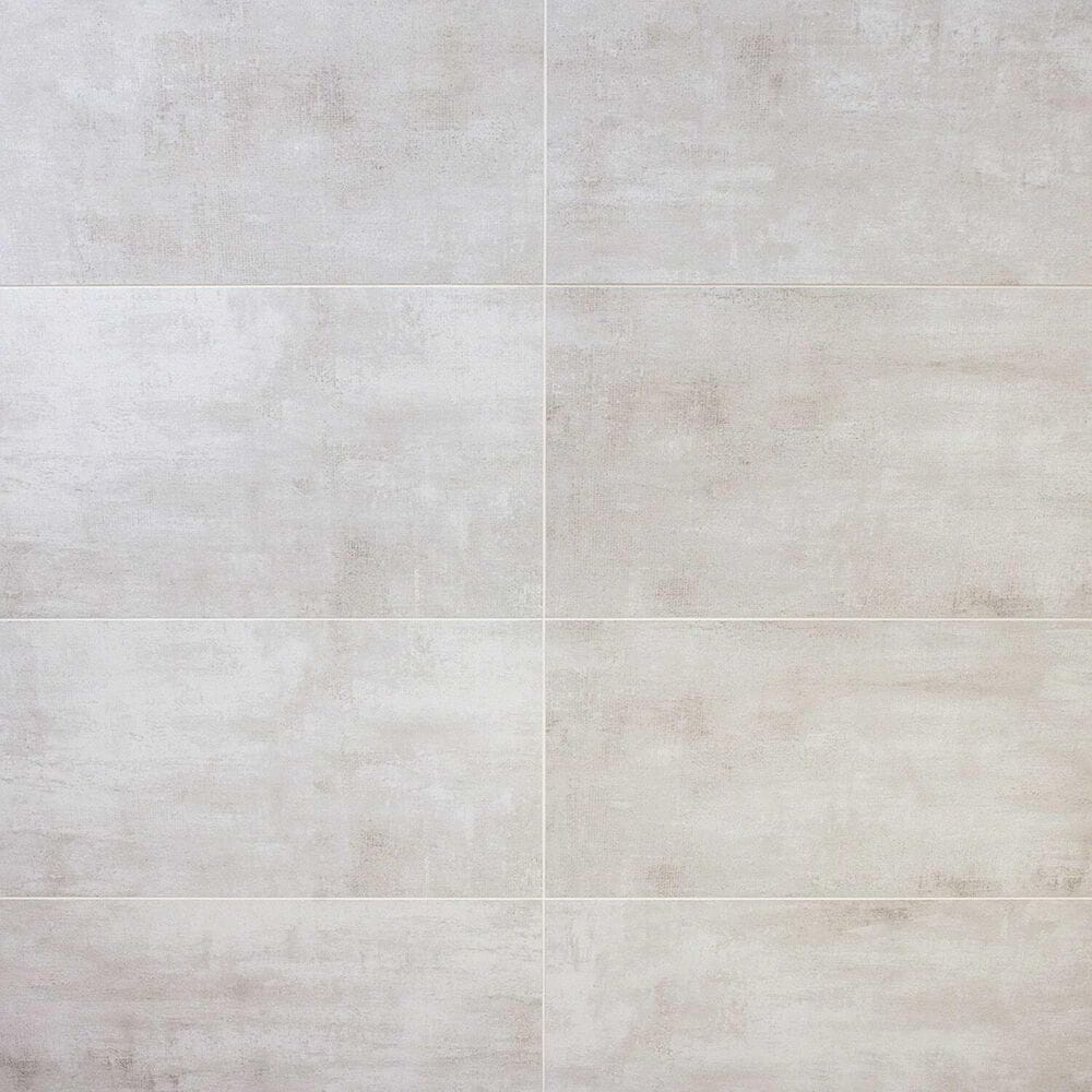 Soho Studio Runway Blanc 12" x 24" Matte Porcelain Tile, , large