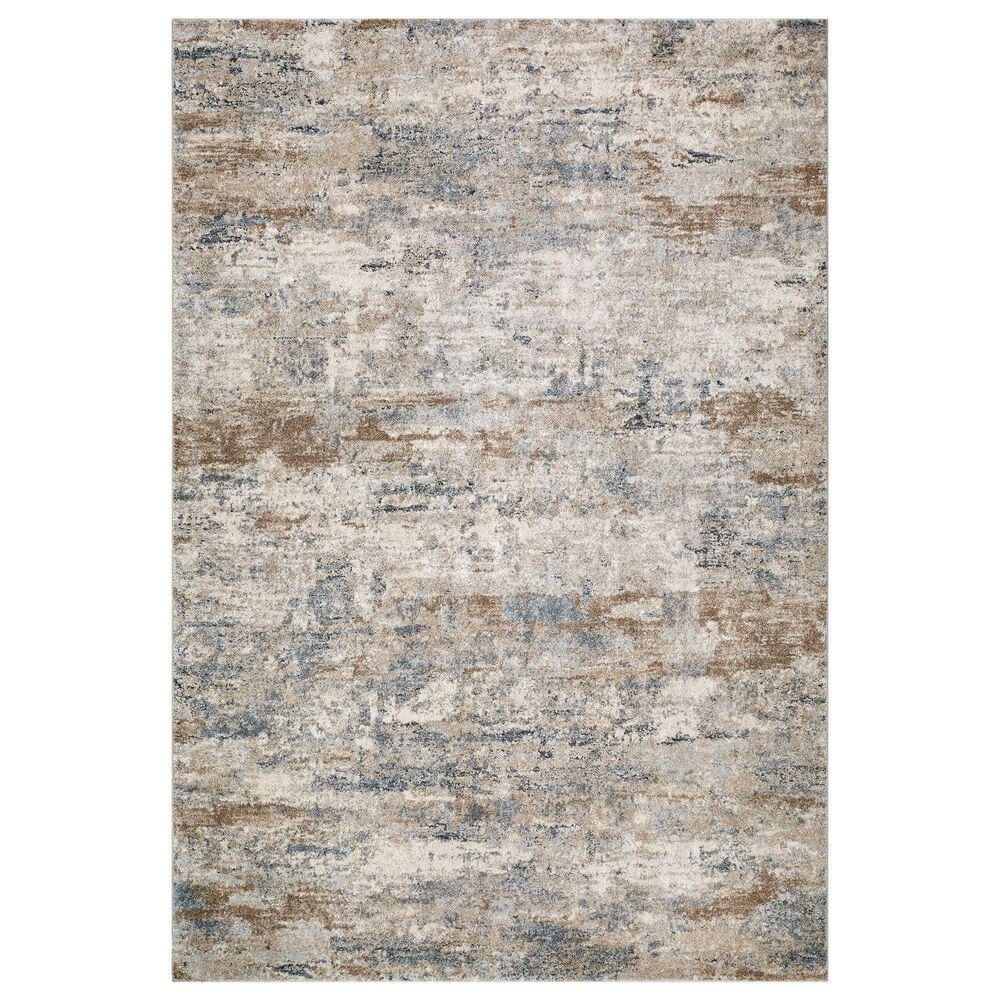 Surya Avellino 10" x 14" Tan, Light Beige, Light Gray, Gray, Deep Teal, Olive and Light Olive Area Rug, , large
