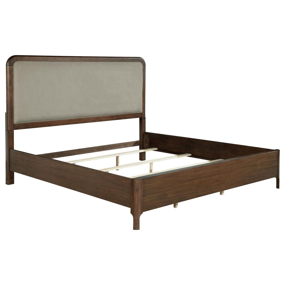 37B Maderia Eastern King Panel Bed in Walnut, , large