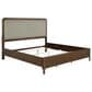 37B Maderia Eastern King Panel Bed in Walnut, , large
