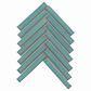 Emser Regala Present 1" x 6" Rectangle on 8" x 10" Glazed Porcelain Mosaic Sheet, , large