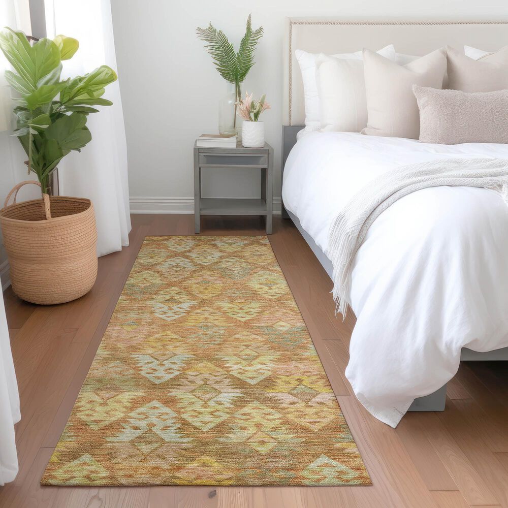 Dalyn Rug Company Tabrook TB2 Copper 2&#39;3&quot; x 7&#39;6&quot; Runner, , large