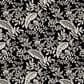 Rifle Paper Co Crafted by Cloth & Company Elly Queen Headboard in Canopy Black/Cream, , large