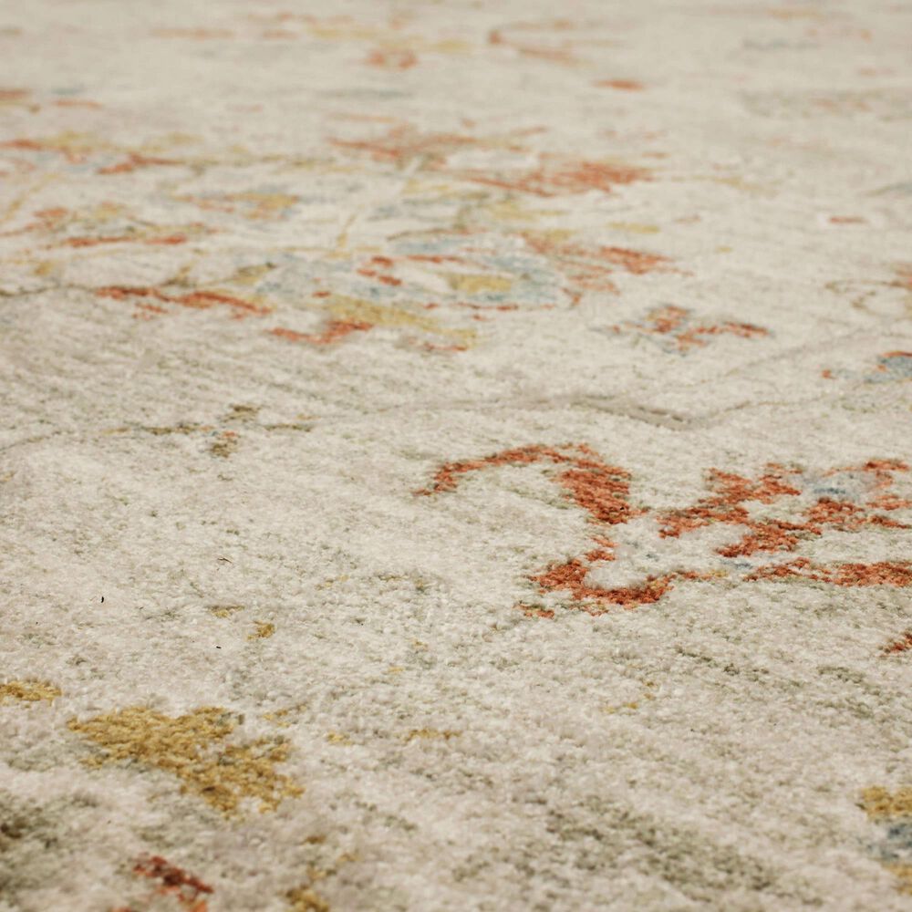 Karastan Adalia Traditional 9&#39; x 12&#39;2&quot; Cream Area Rug, , large