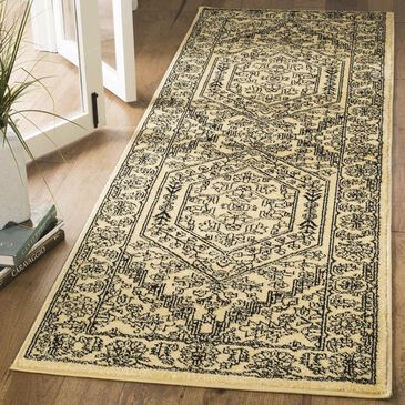 Safavieh Adirondack ADR108H 2"6" x 10" Gold and Black Runner, , large