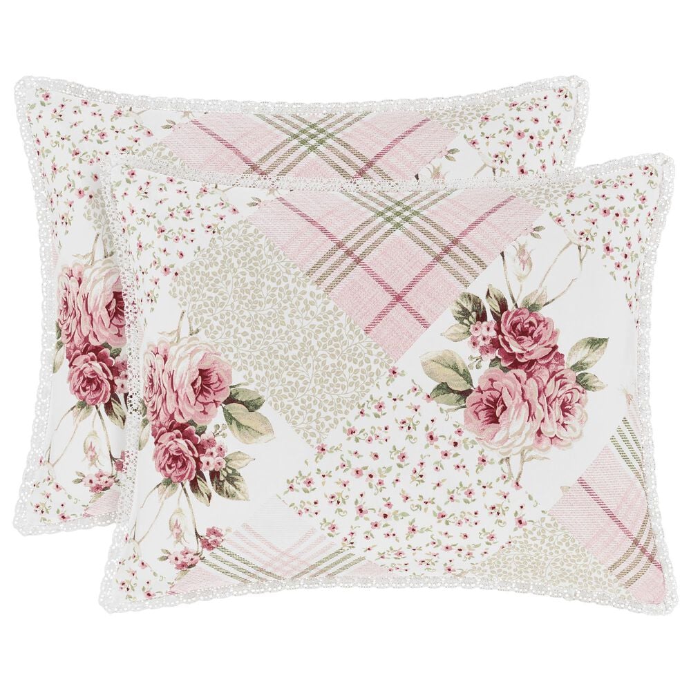 J. Queen New York Bungalow 4-Piece King Comforter Set in Rose, , large