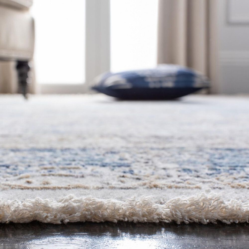 Safavieh Dream DRM410K 2&#39; x 8&#39; Grey and Blue Runner, , large