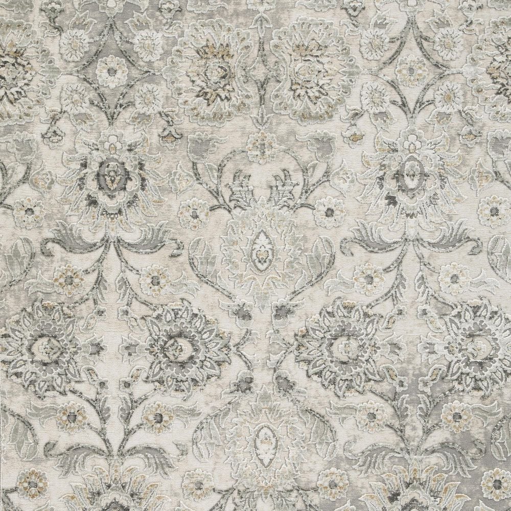 Ashley Kilkenny 5&#39;3&quot; x 7&#39;3&quot; Gray, Cream and Brown Area Rug, , large