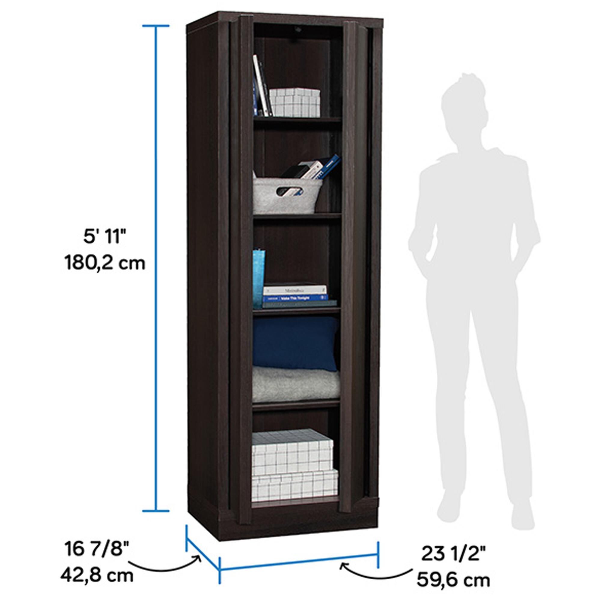 Sauder Merton Hall 2-Door Storage Cabinet in Dakota Oak Sauder Merton Hall 2-Door Storage Cabinet in Dakota Oak