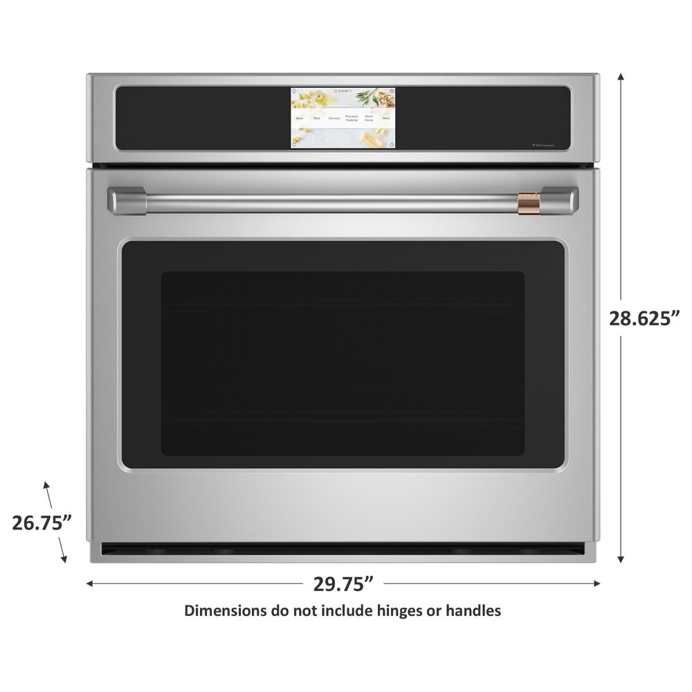 Cafe 30&quot; Smart Built-In Convection Single Wall Oven in Stainless Steel, , large
