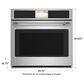 Cafe 30" Smart Built-In Convection Single Wall Oven in Stainless Steel, , large