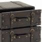 Maple and Jade 4-Drawer Room Chest with Buckle Strap and Stud Detail in Black, , large