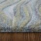 Feizy Rugs Kawai 8" x 10" Green and Multicolor Area Rug, , large