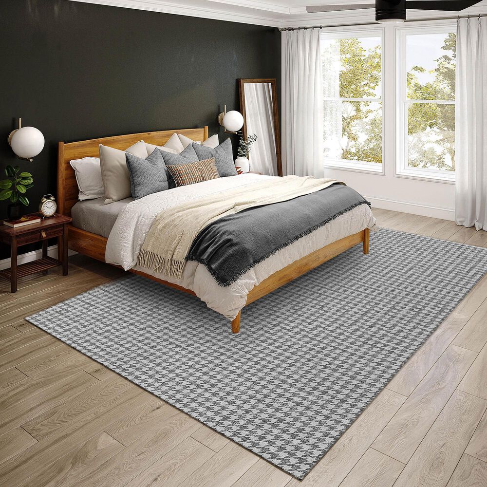 Dalyn Rug Company Hinton 3&#39; x 5&#39; Grey Indoor/Outdoor Area Rug, , large