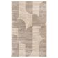 Central Oriental Stonington Armell 5" x 7"6" Oatmeal and Coconut Area Rug, , large