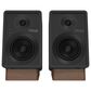 Klipsch Flexus 4" Powered Monitors Bookshelf Speakers Pair in Black, , large