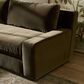 Four Hands Yelena 3-Piece Sectional in Surrey Olive-Aged Sienna, , large