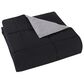 Pem America Truly Soft Everyday 3-Piece Full/Queen Reversible Comforter Set in Black and Grey, , large