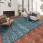 Dalyn Rug Company Ciara 5" x 7"6" Navy Indoor/Outdoor Area Rug, , large
