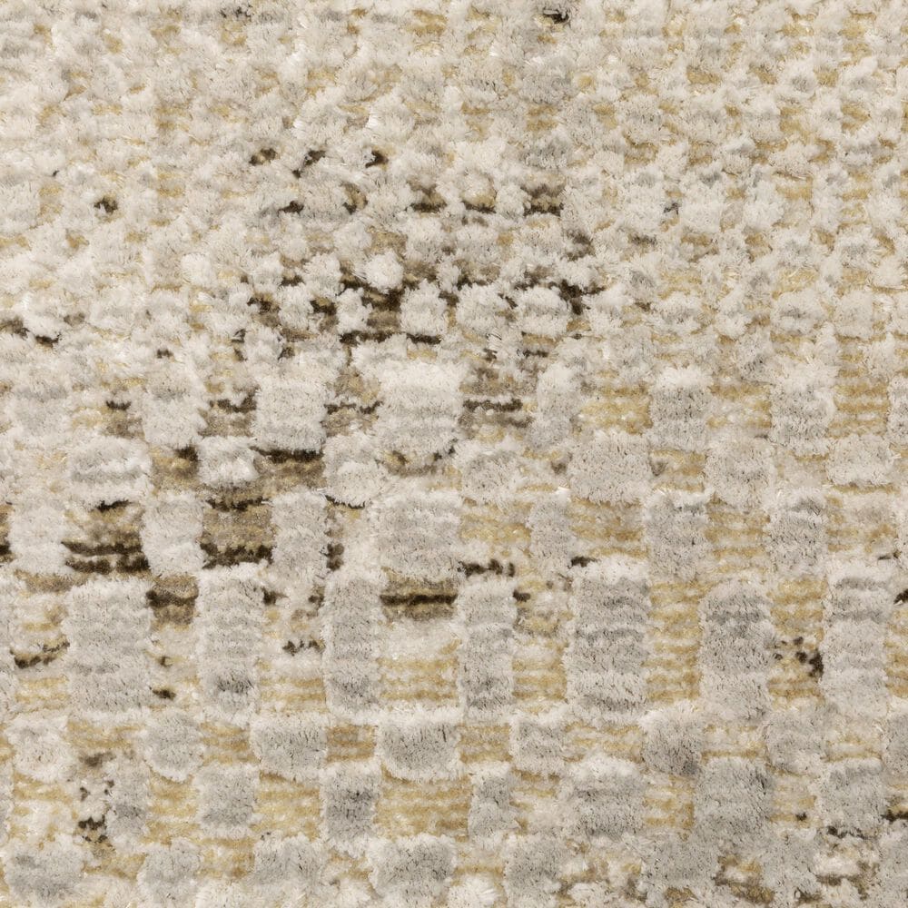 Oriental Weavers Branigan BRG06 Beige and Gold 7'10" x 10' Area Rug, , large