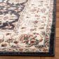 Safavieh Lyndhurst 8" x 10" Navy and Creme Area Rug, , large