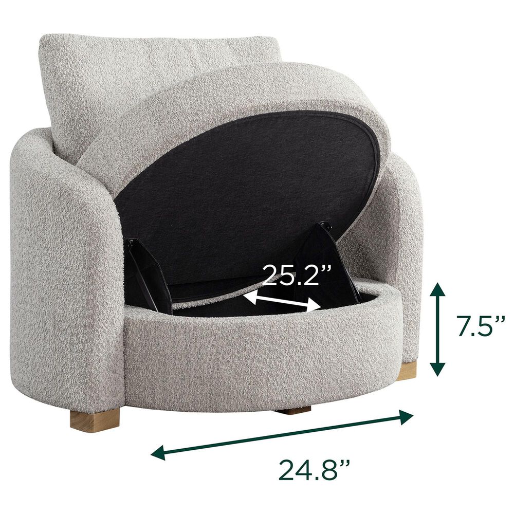Lifestyle Solutions Manchester Accent Chair in Ivory, , large