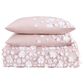 Pem America Christian Siriano Confetti Flowers 3-Piece Full/Queen Duvet Cover Set in Blush, , large